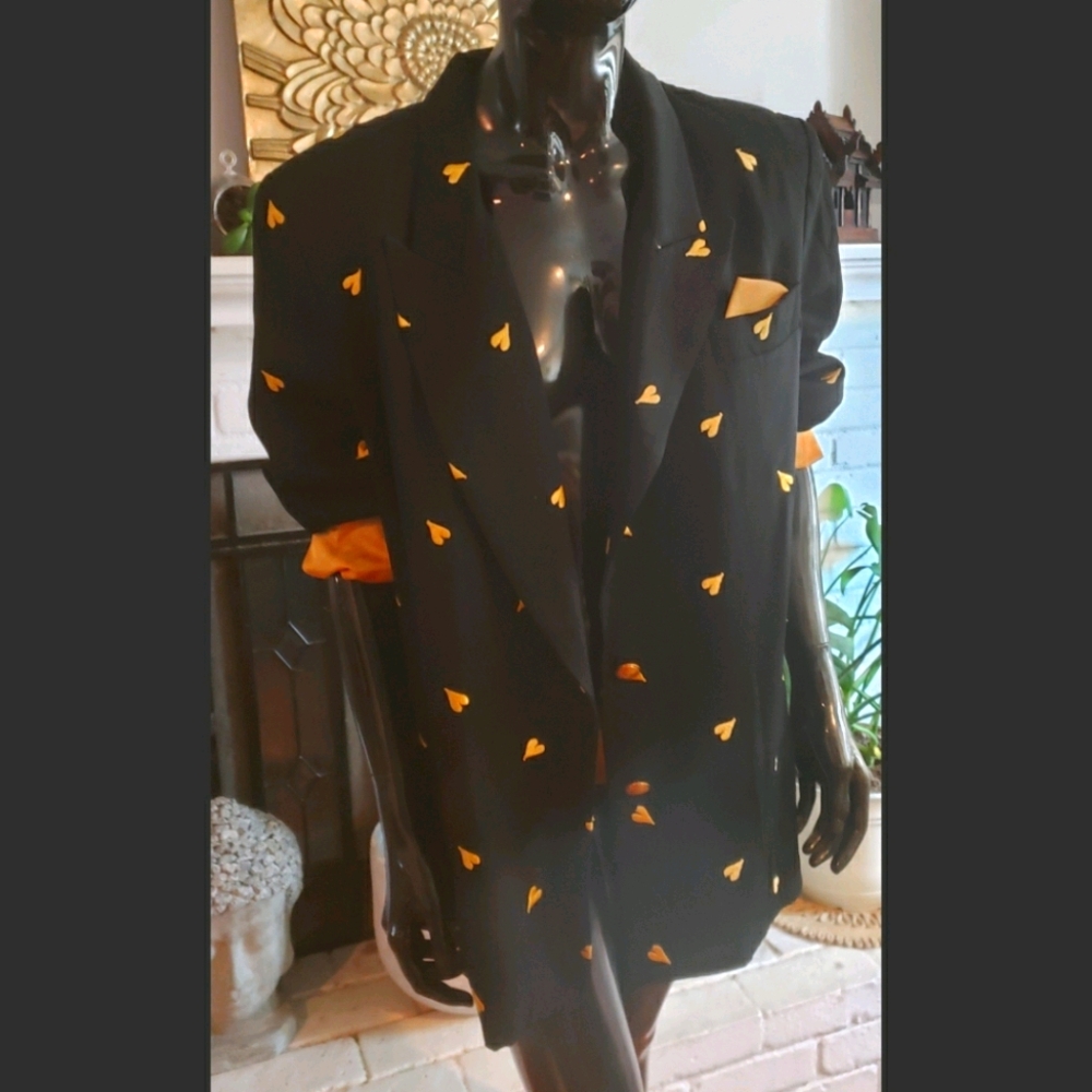 HIGH POINT NEW YORK BLAZER WITH HEARTS